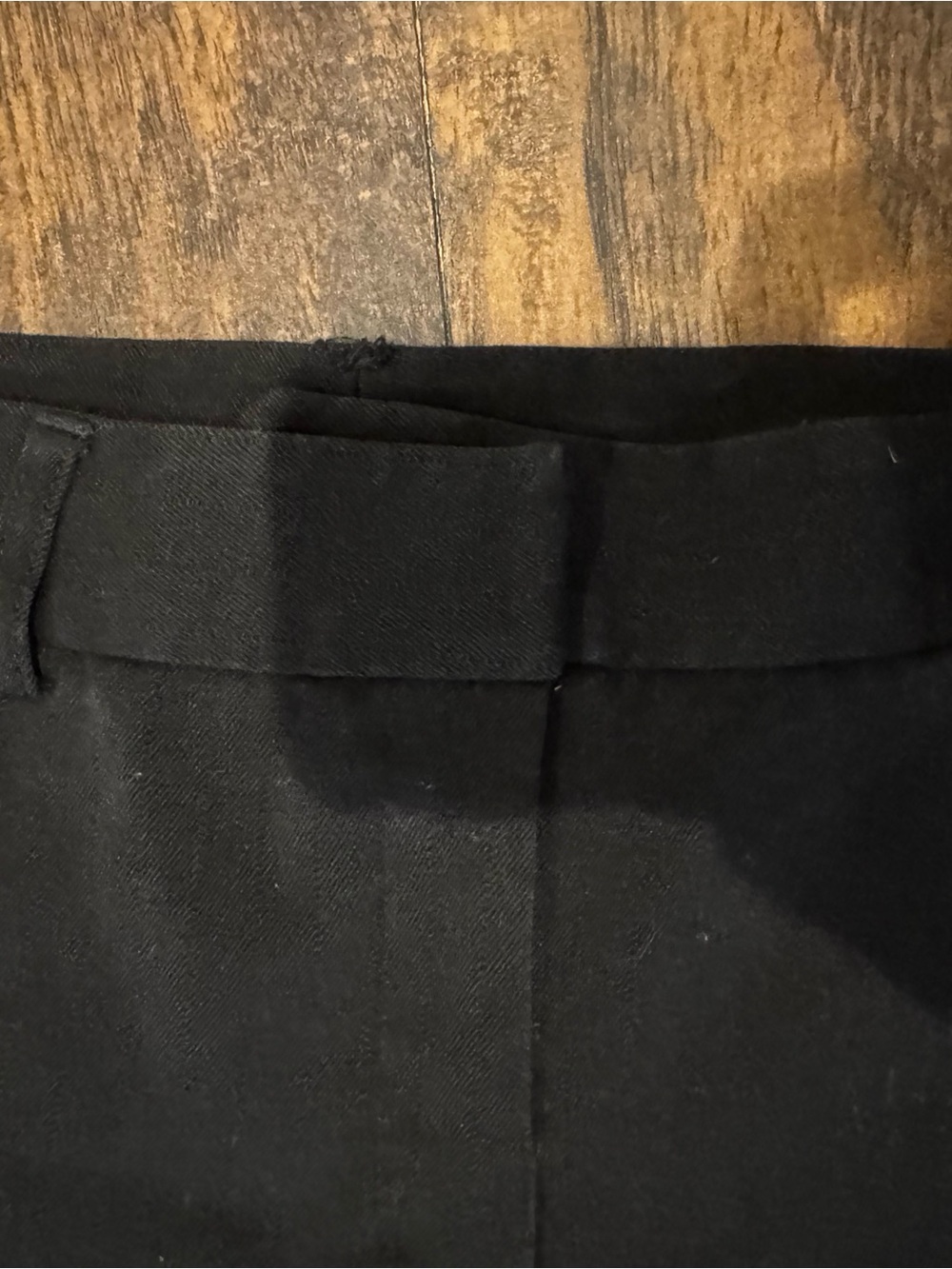 Dalia Collection Black Flare Knit Trousers - Picture 3 of 5
